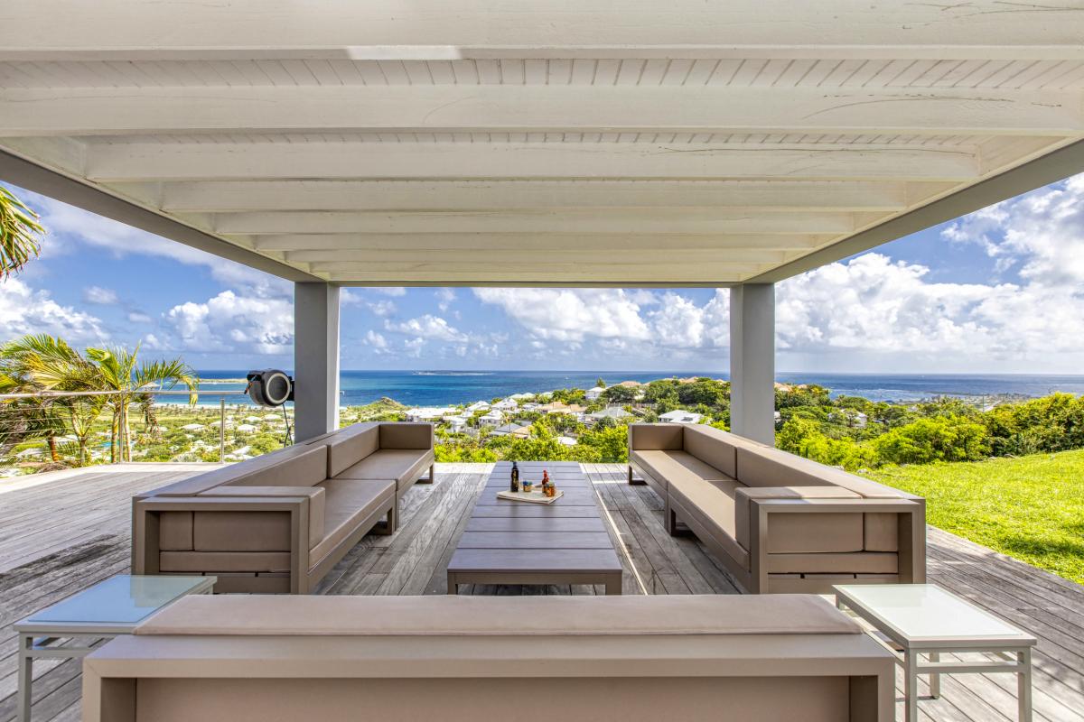 Location Villa Baie Orientale Saint Martin-terrasse-3